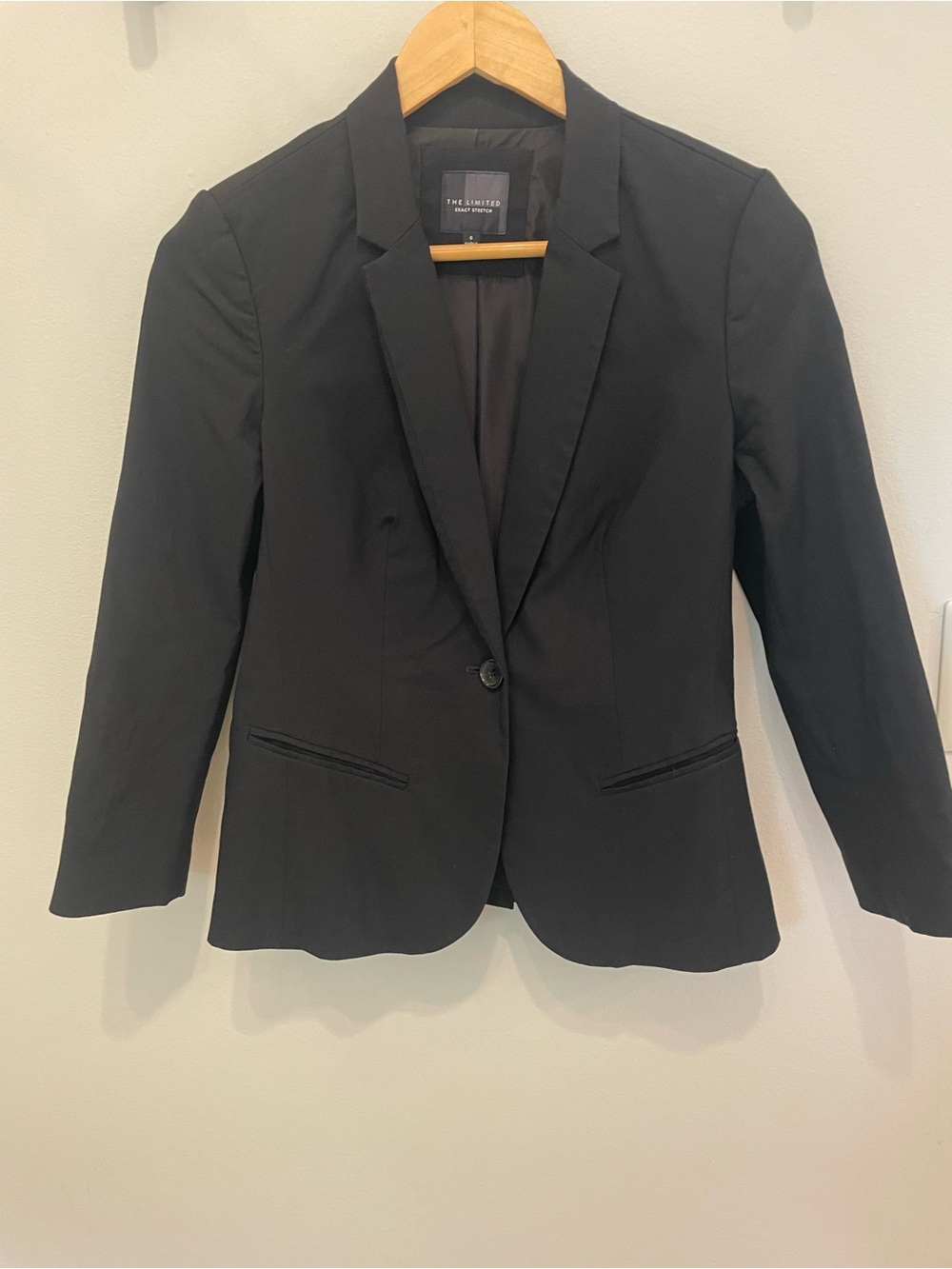 The Limited Women's Black Single-Button Tailored Blazer